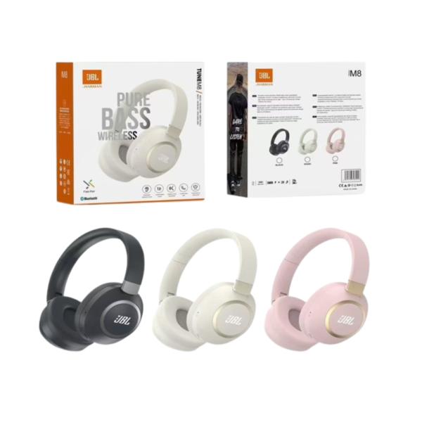 AUDIFONO BLUETOOTH JBL MODELO M8 ROSADO