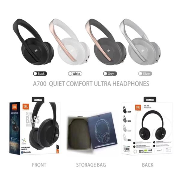 AUDIFONO BLUETOOTH JBL MODELO A700 BLANCO