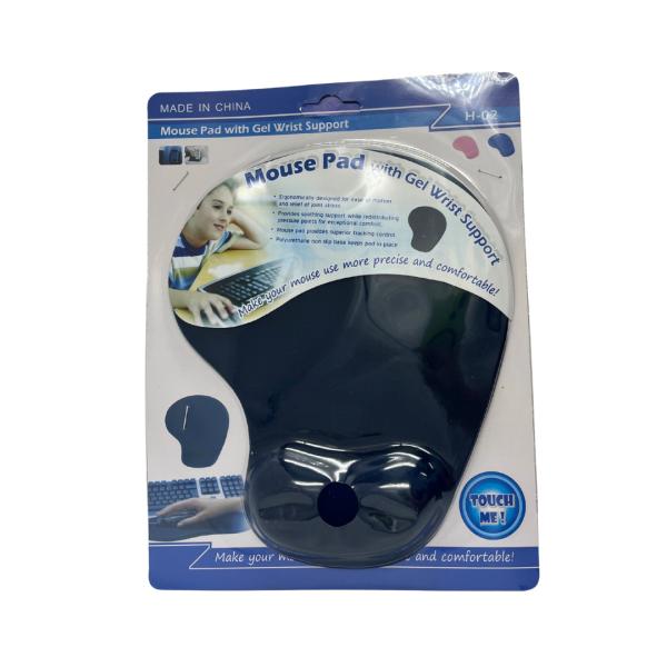 MOUSE PAD CON ALMOHADILLA DE GEL H-02 WEIBO AZUL