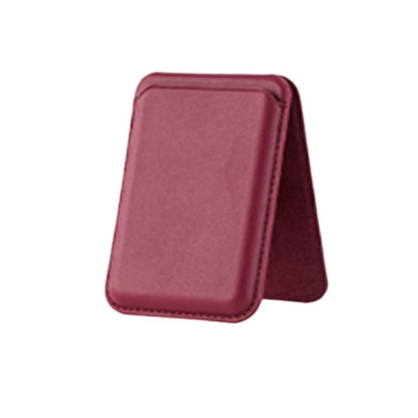 WALLET MAGSAFE CON SOPORTE VINO