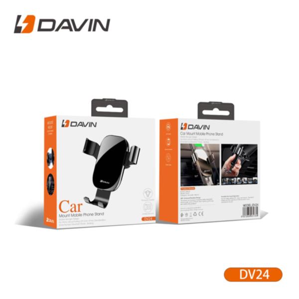 HOLDER PARA CARRO  MODELO DV24 DAVIN  NEGRO