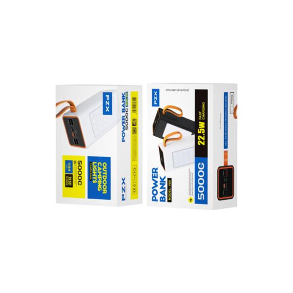 BATERIA EMERGENCIA 50000 MAH MODELO V89 PZX NEGRO