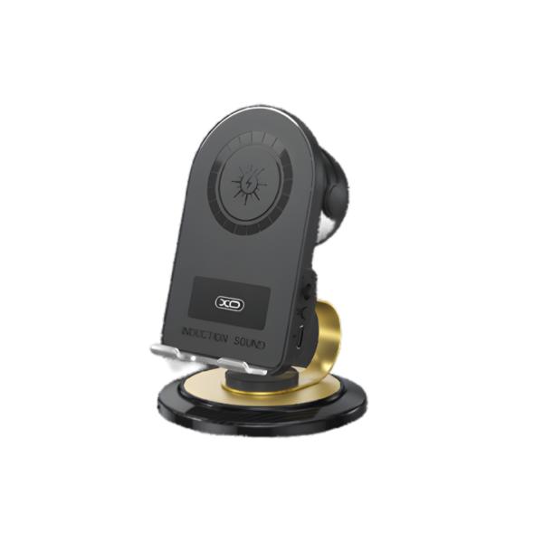 SOPORTE CON ALTAVOZ Y CARGA INALAMBRICA F69 XO
