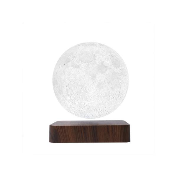 LAMPARA LUZ SUSPENDIDA DECORATIVA DISE&Ntilde;O LUNA BASE CAFE OSCURO