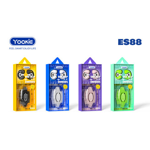 AUDIFONO MANOS LIBRES BLUETOOTH ES88 YOOKIE NEGRO