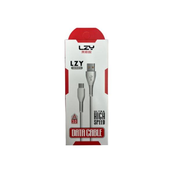 CABLES USB TIPO C HR-X02 HOORY BLANCO