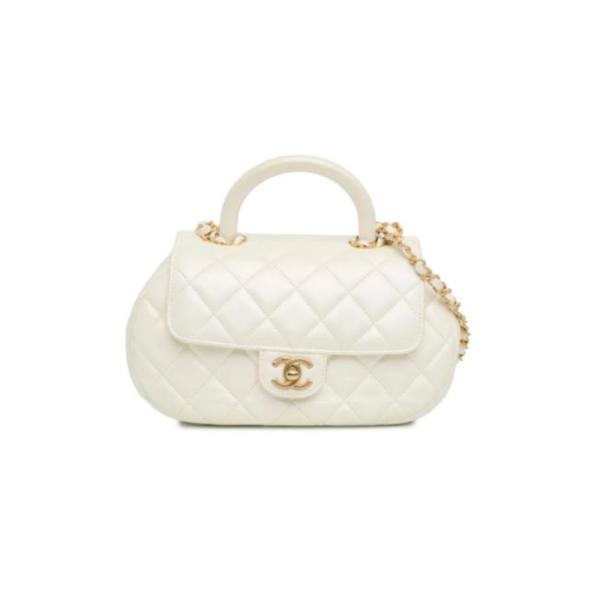 BOLSO CRUZADO CHANEL MODELO 6669 BLANCO