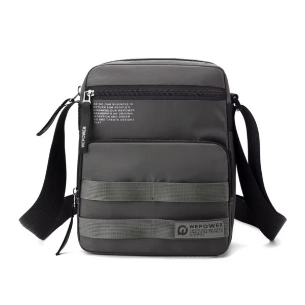 BOLSO CRUZADO  MODELO 2320 GRIS