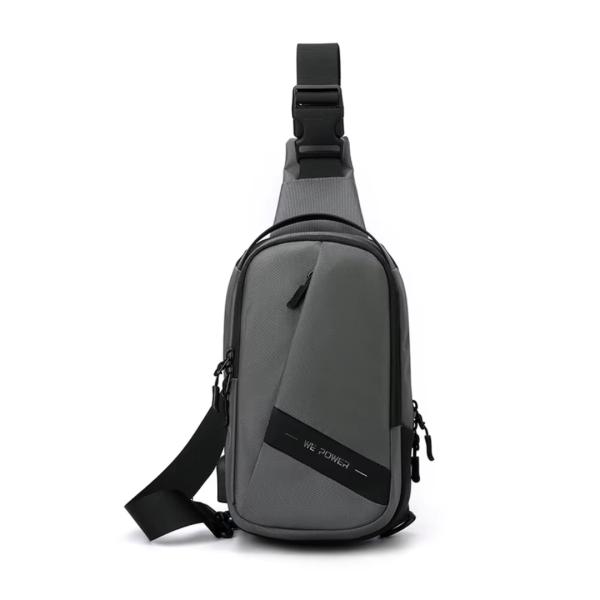 BOLSO CRUZADO  MODELO 2113 GRIS